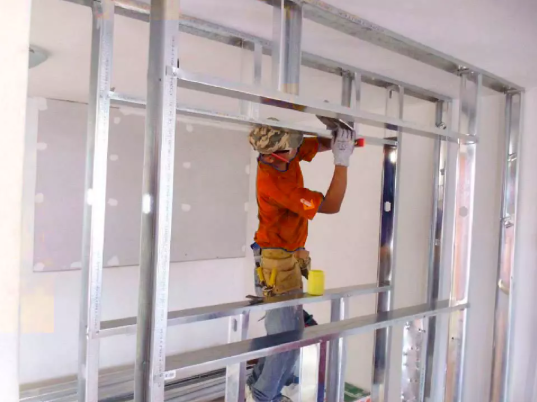 Instalación de Muro de Drywall
