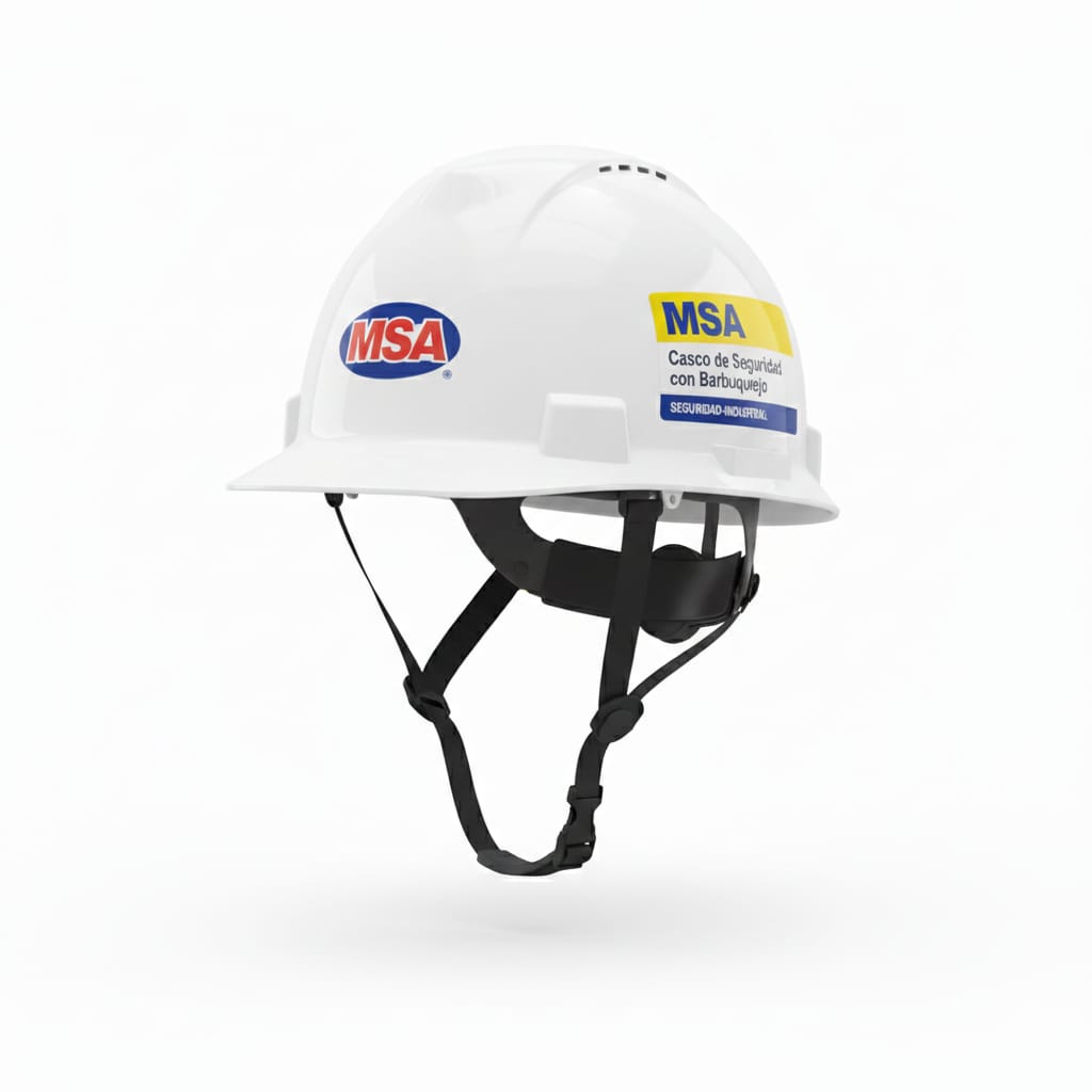 Casco de Seguridad con Barbuquejo