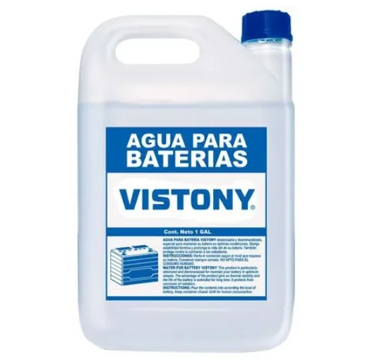 AGUA P/ BATERIA DE 1 GAL VISTONY