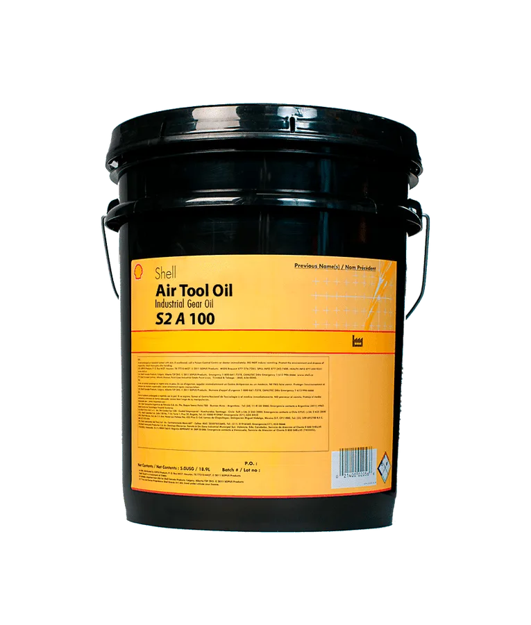 AIR TOOL OIL S2 A 100 BAL X 5 GL SHELL