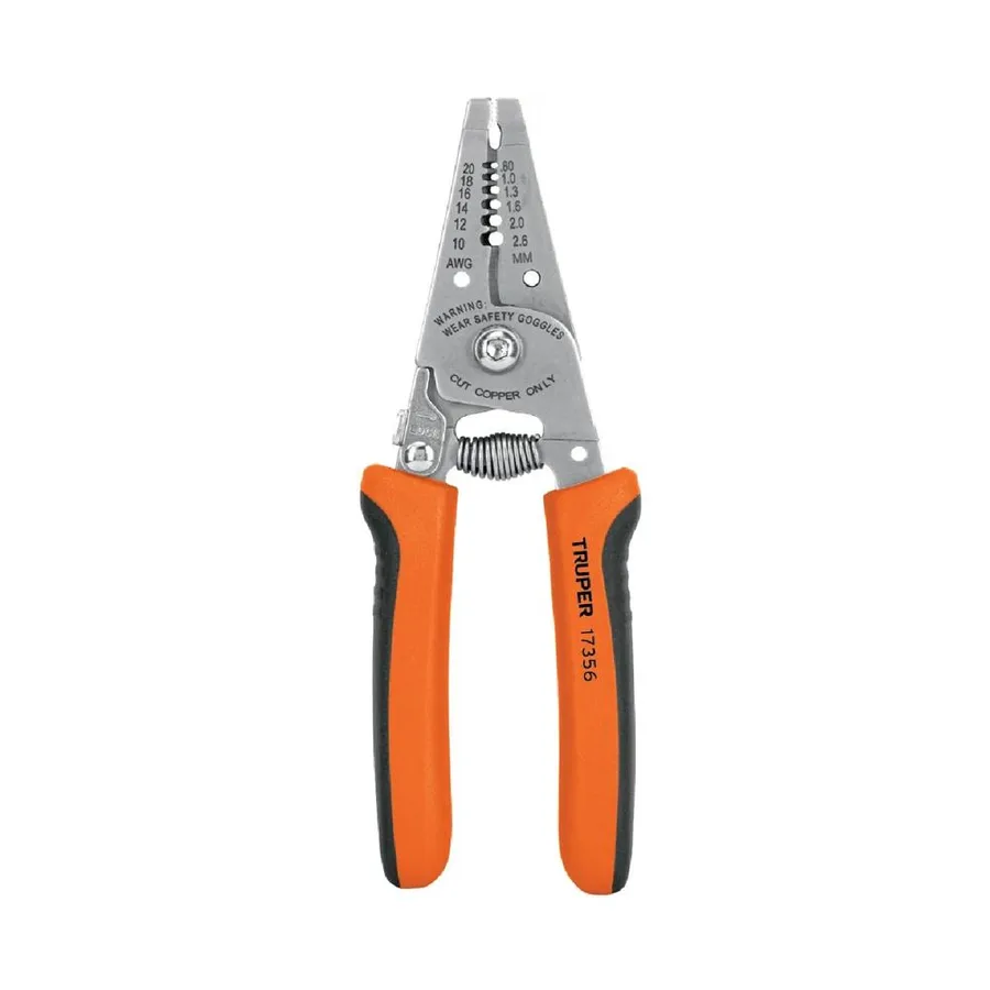 ALF-056 ALICATE PELACABLE 7 CALIBRES EUROTOOLS