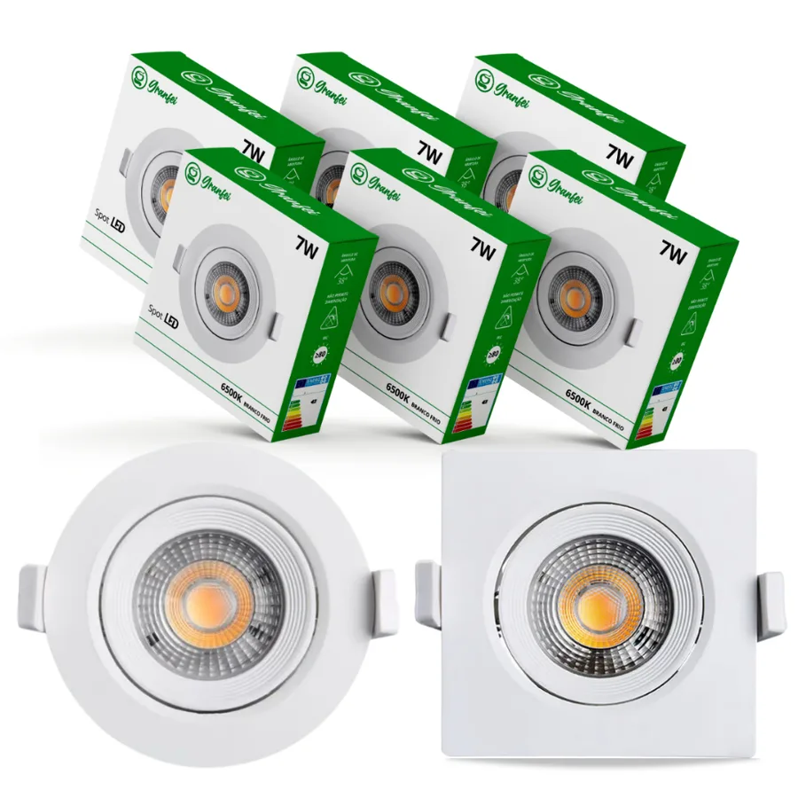 ALF-1052 SPOT LIGHT 7W 3000K/4000K/6500K BLANCO ALFA