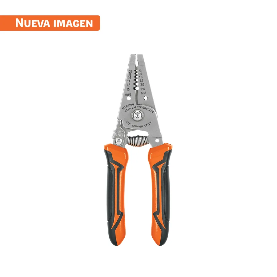 ALICATE 6 PELA CABLE 22 A 10 AWG TRUPER"