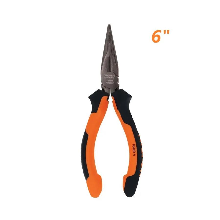 ALICATE PUNTA Y CORTE 6 MANGO COMFORT GRIP TRUPER"