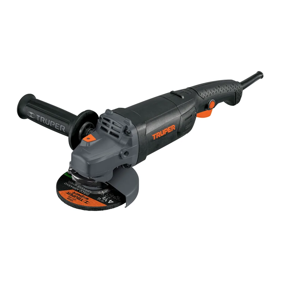 AMOLADORA INDUSTRIAL 4-1/2 1250W 220V TRUPER"