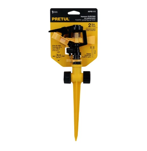ASPERSOR PLASTICO 1 VIA ESTACA 19CM PRETUL