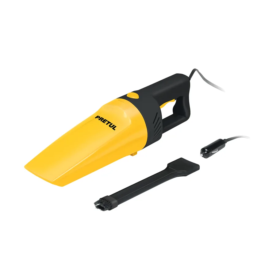 ASPIRADORA P/AUTO 12V PRETUL