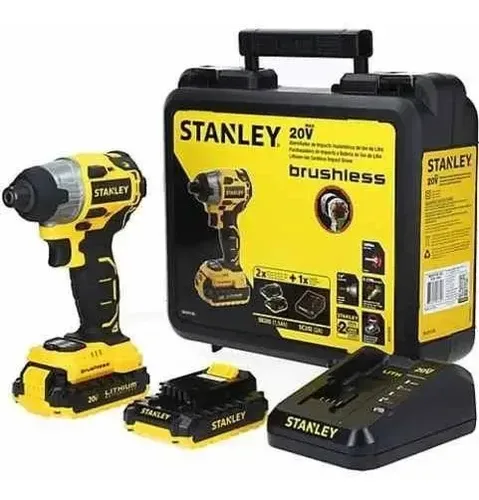 ATORNILLADOR DE IMPACTO 20V S/ CARBONES STANLEY