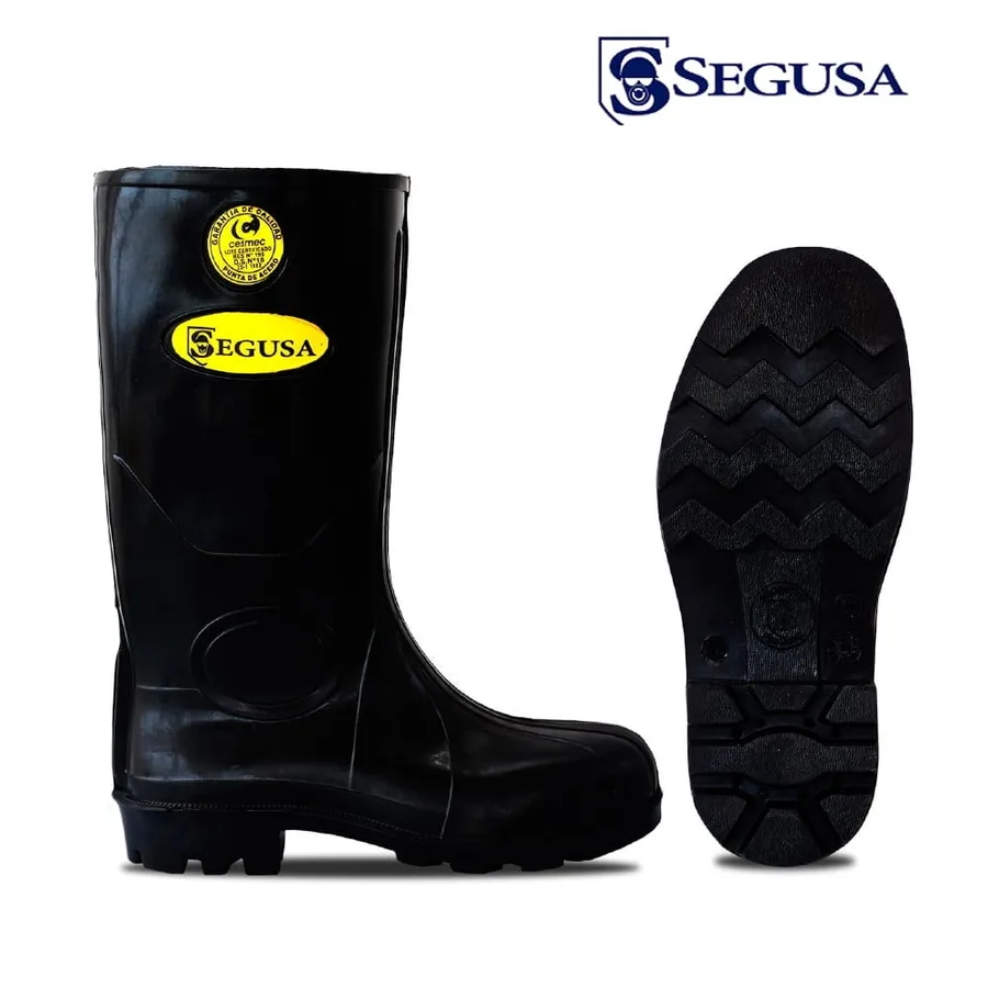 BOTA P/ACERO F/AZUL 36CM C/LOGO T-38 SEGUSA