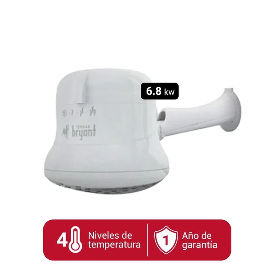 BRAZO DE DUCHA PVC C/CANASTILLA INRELI