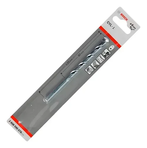 BROCA CONCRETO CYL-1 8.0 MM 5/16 BOSCH"