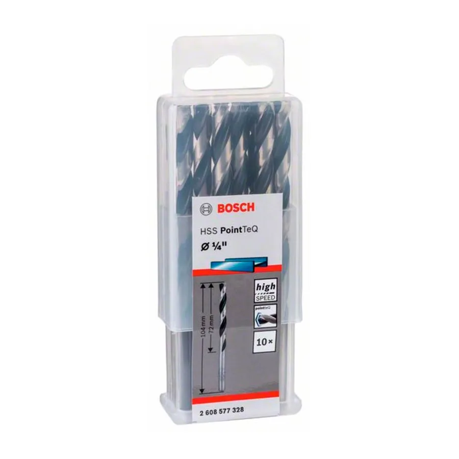 BROCA P/METAL ASS 1/4 BOSCH