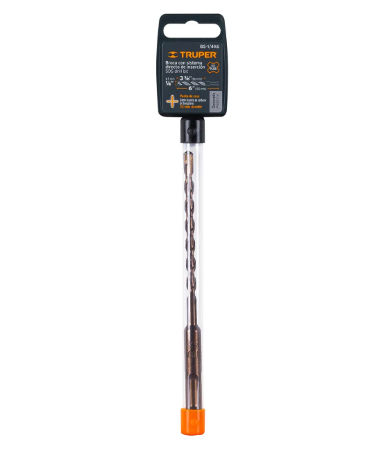BROCA SDS PLUS 1/4X4 TRUPER"