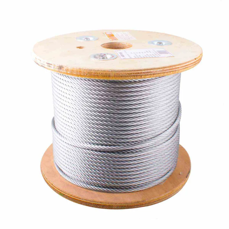 CABLE ALMA DE ACERO 3/8 6X36 S/M"