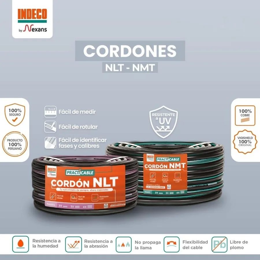 CABLE VULCANIZADO 3 X 10 INDECO