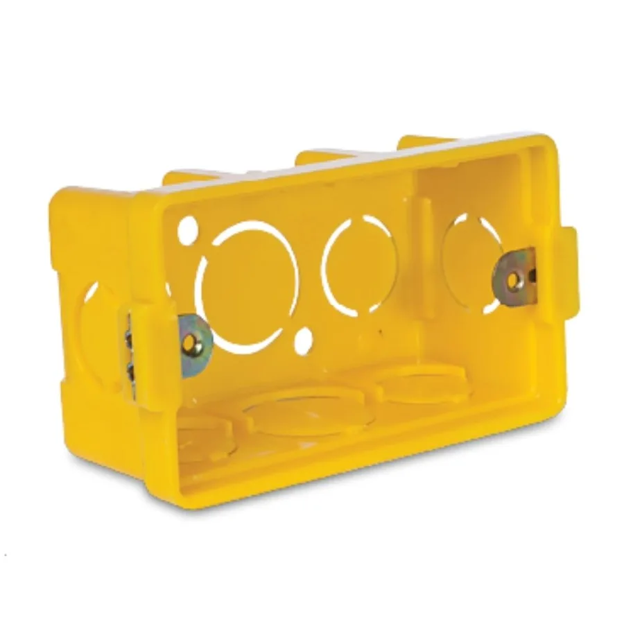 CAJA DE PASO RECTANGULAR PVC PAVCO