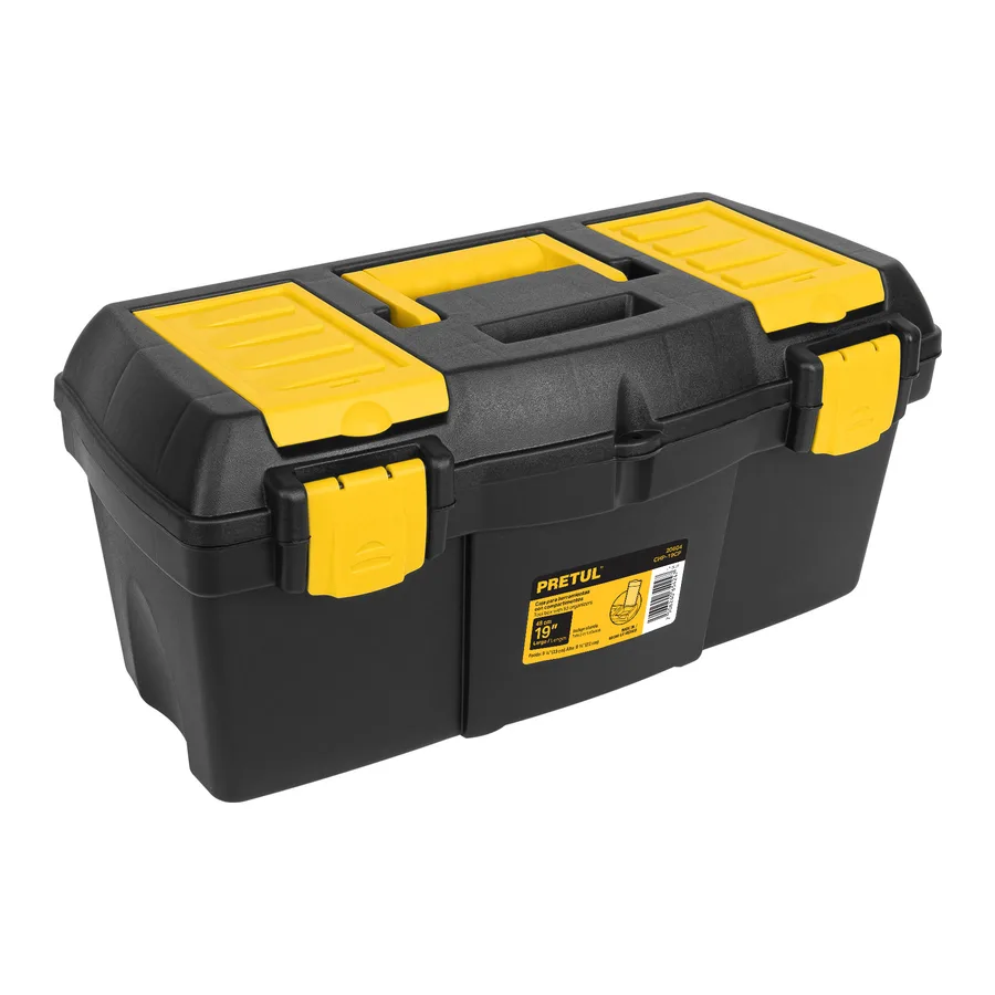 CAJA PARA HERRAMIENTA DE 19 CON COMPARTIMENTOS TRUPER"