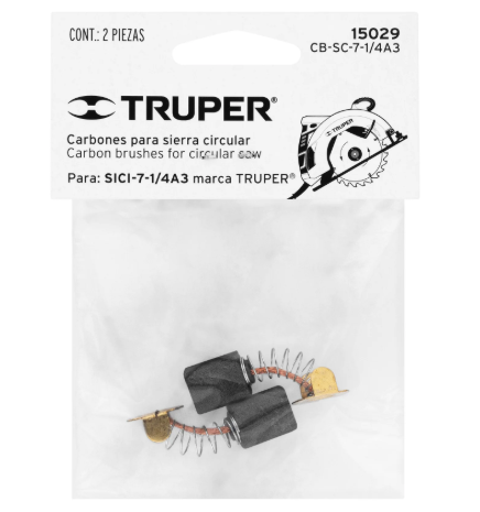 CARBONES P/SIERRA CIRCULAR TRUPER