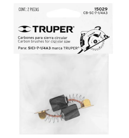CARBONES P/SIERRA CIRCULAR TRUPER