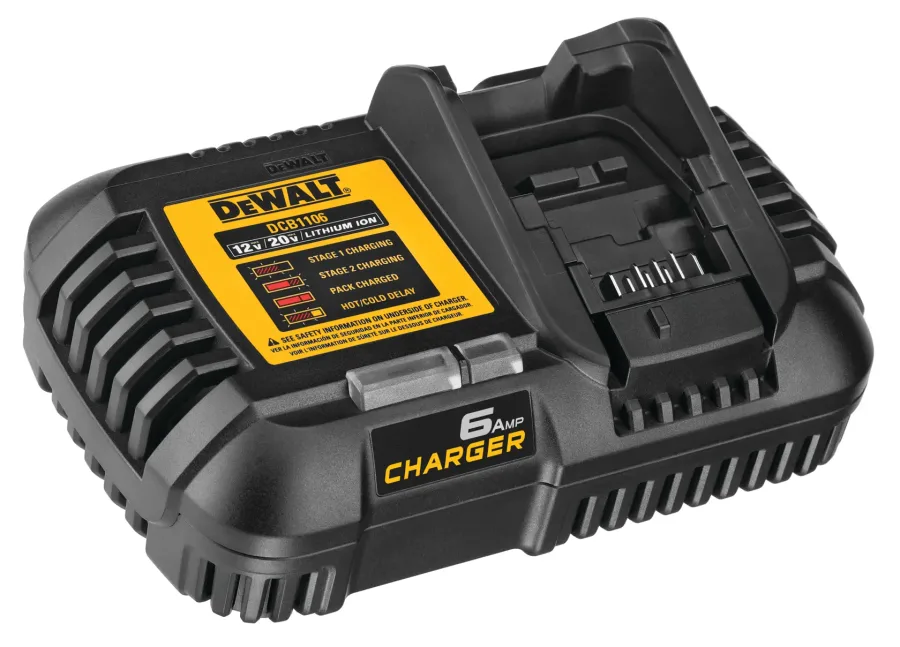 CARGADOR 6 AMP CARGA RAPIDA DEWALT