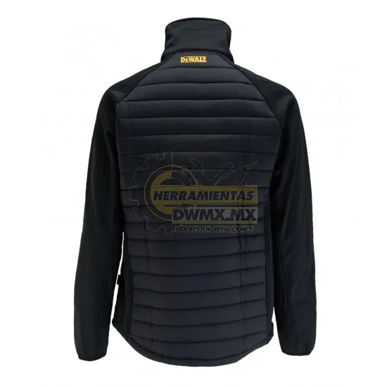 CASACA CORTAVIENTO NEGRA DEWALT-INDUSTRIA DEWALT