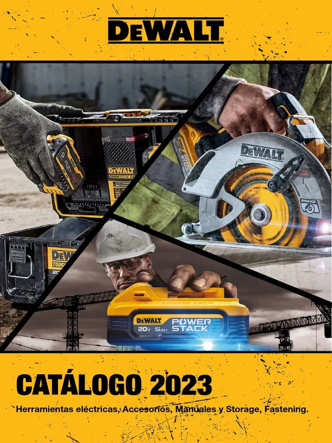 CATALOGO DEWALT HERRAMIENTAS ELECTRICAS STANLEY