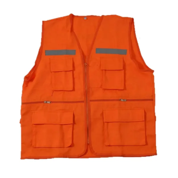 CHALECO DRILL BEYS T/ REPORTERO C/ CINTA T - XL SAFETY