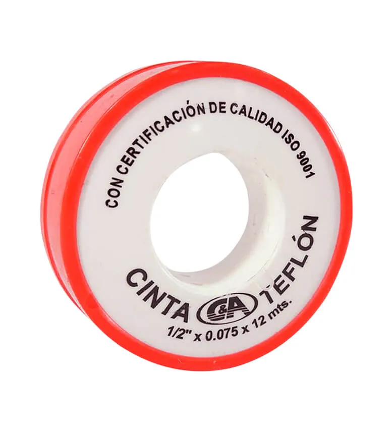 CINTA MAGNUN 1/2 0.075" 12 MT ROJO MAGNUM"