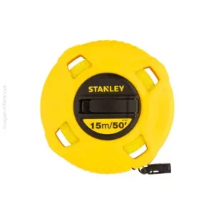 CINTA METRICA FIBRA DE VIDRIO 1/2X15M STANLEY