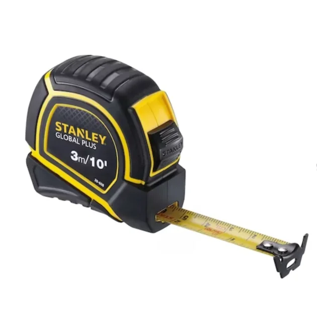 CINTA METRICA NEGRA 3M STANLEY