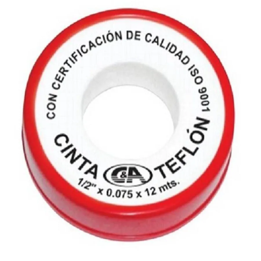 CINTA TEFLON SWIFT ROJO 1/2 X 0.075" X 10 MTR SWIFT"