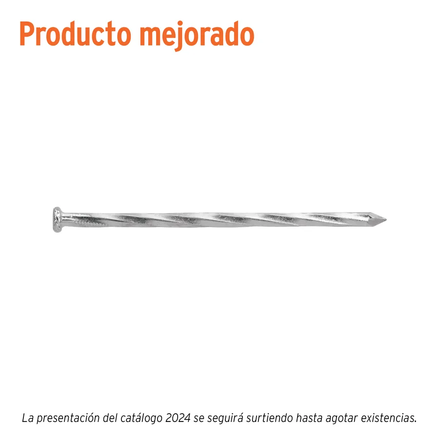 CLAVO GALVANIZADO P/CONCRETO 31/2 TRUPER"
