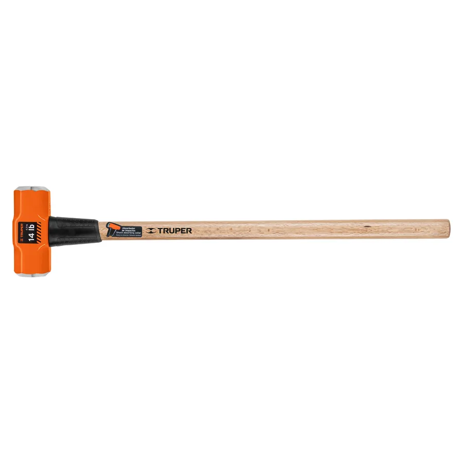 COMBA OCTAGONAL DE 14 LB MANGO MADERA 36 TRUPER"