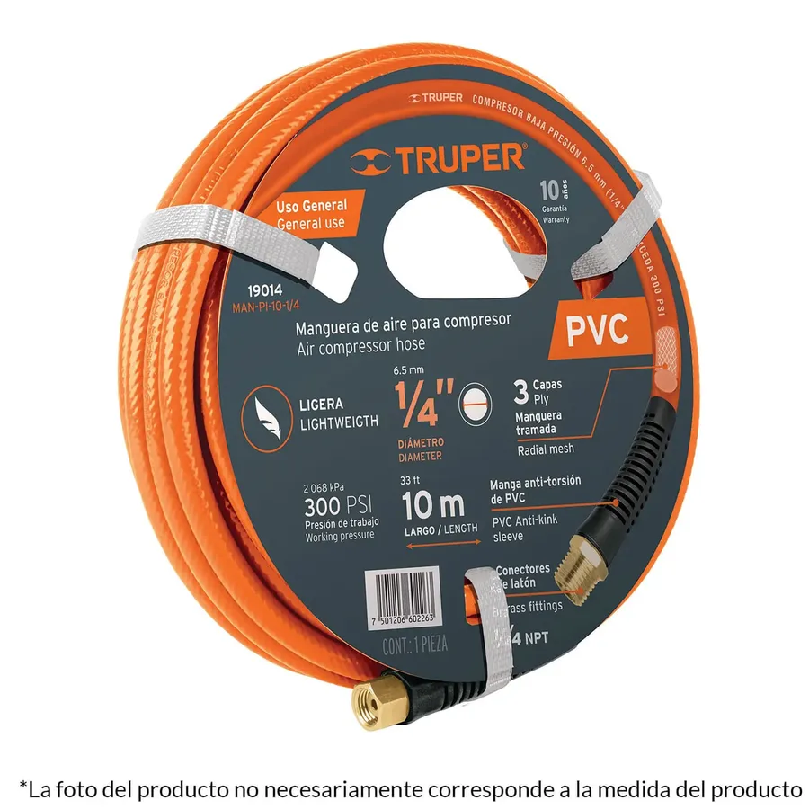 COMPRESORA CON CABLE TRUPER