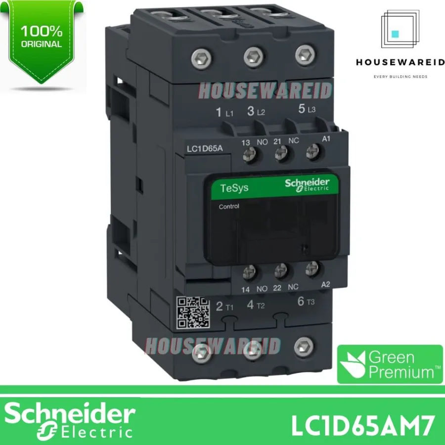 CONTACTOR 65 A AC3 220V - INDUSTRIAL- SNEIDER