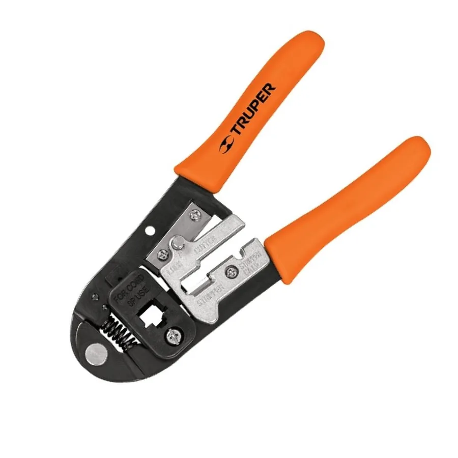 CRIMPEADORA RJ45 8 C&A"