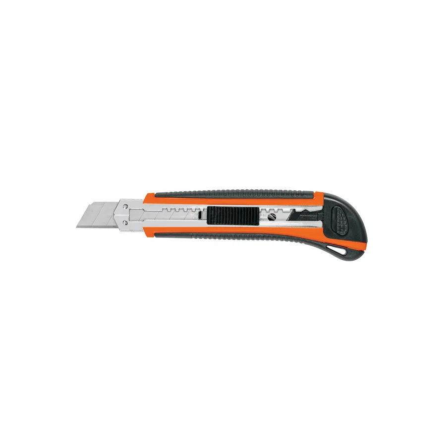 CUTTER 6 PROFESIONAL CON ALMA METALICA Y GRIP 18MM TRUPER"
