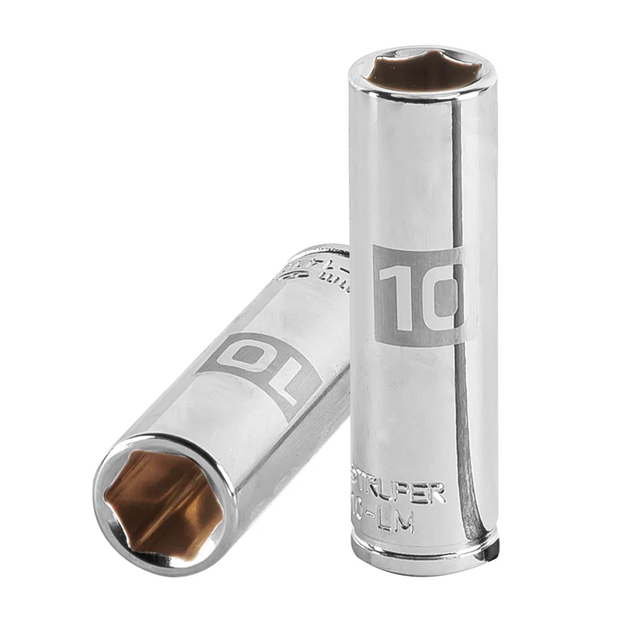 DADO TUBULAR HEXAGONAL 1/4 10MM TRUPER"