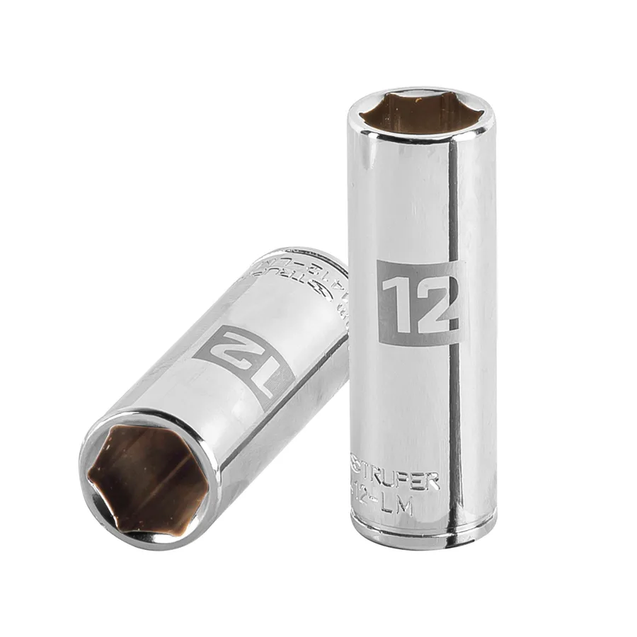 DADO TUBULAR HEXAGONAL 1/4 12 MM TRUPER