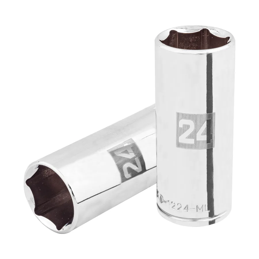 DADO TUBULAR HEXAGONALENCASTRE 1/2 DE 24MM TRUPER