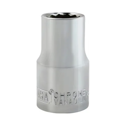DADOS LARGO CROMADO CRV 1/2 DR 15MM KAMASA"