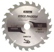 DISCO C/MADERA 7 1/4X24 DIENTES UYUSTOOLS