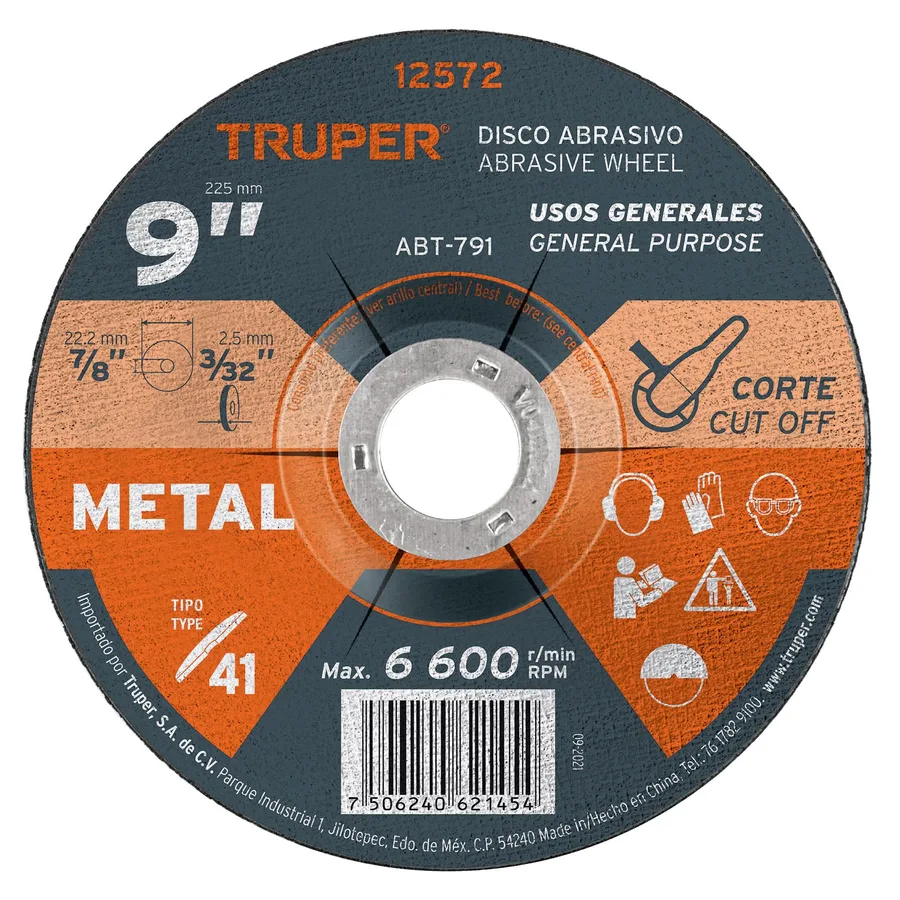 DISCO CORTE 9 TRUPER"