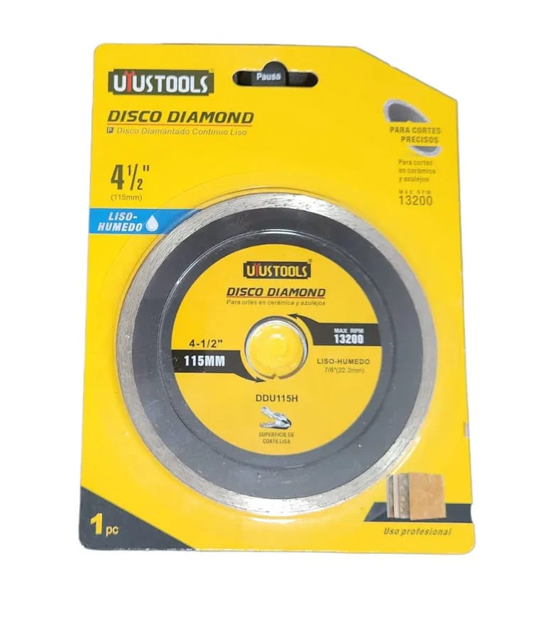 DISCO DIAMANTADO 4 1/2 115MM - CONTINUO DEWALT"