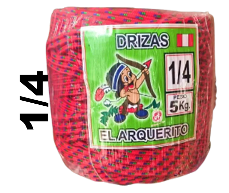 DRIZA 1/4 COLORES MTR//ROLLO EL ARQUERITO