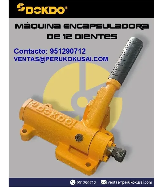 ENCAPSULADORA DE FULMINANTE P/EXPLOSIVO FAMESA