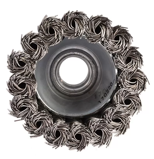 ESCOBILLA GRATA RIZADA T/COPA 75MM.XM14X0.3 MAKITA