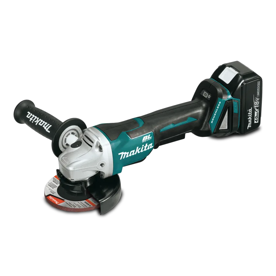 ESMERIL ANGULAR DGA458 18V. DGA458RTJ(X1)+ B-29050(X2)+ B-29016(X2) MAKITA