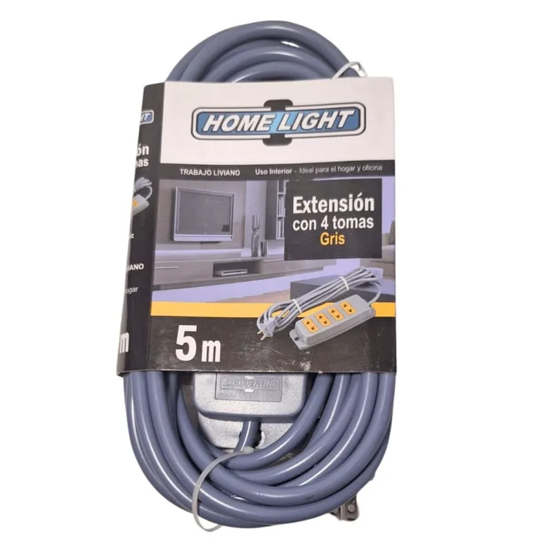 EXTENSION CON 4 TOMAS CRIS 5M HOME LIGHT