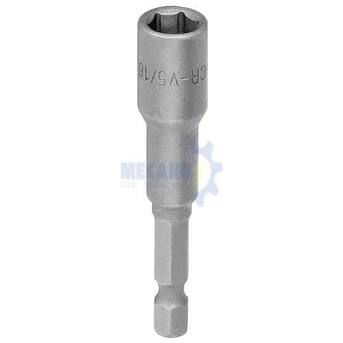 EXTENSION DADO 5/16 C/IMAN X 5 PCS EUROTOOLS"